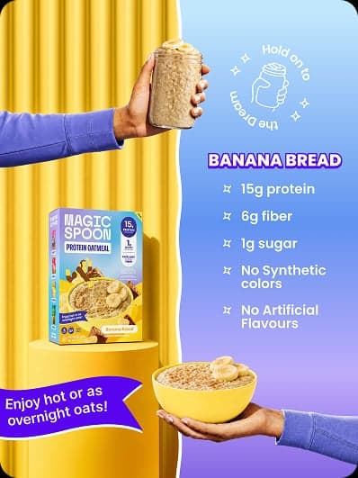 Magic Spoon ad — Banana Bread protein cereal