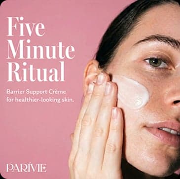 Parivie ad — Five Minute Ritual barrier support creme